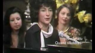 Marie-Paule Belle - Wolfgang et moi - Nosferatu - télévision 1973