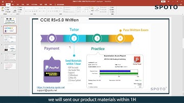 Introduction of Cisco CCIE Wireless Written Exam-SPOTO