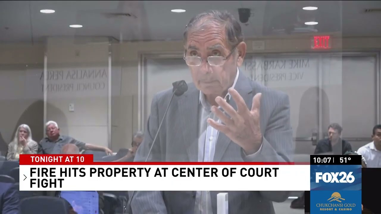 Fire Hits Fresno Property Amid Court Fight