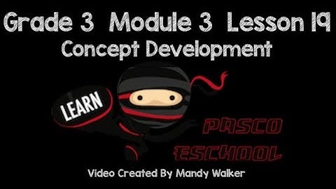 G3M3L19 Concept Development