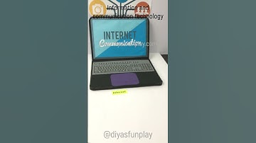 Information and communication technology project shorts - #shorts - #diyasfunplay