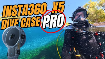 Is the Insta360 X5 the Best Scuba Diving Camera? Invisible Dive Case Pro Review