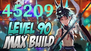 LEVEL 90 MAX XIAO BUILD & SHOWCASE AR 55! Genshin Impact