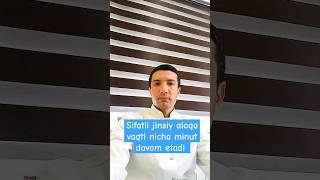 Sifatli Jinsiy Aloqa Vaqti Nicha Minut Davom Etadi