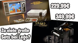 Zu viele große Sets?  Nintendo & Piano  LEGO 71374 & 21323