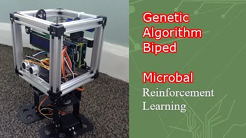 SHEP AI - Reinforcement learning robot teaches itself to walk