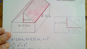 Wie kann ich die Dachfläche berechnen?