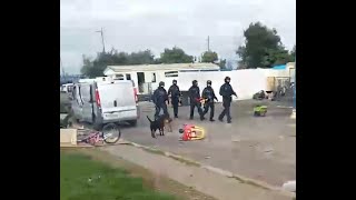 Travellers Site Getting Raided