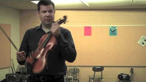 Learning the D major scale