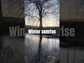 Winter. #nature #sunrise #naturelovers #sunriselove #scotland #content #love
