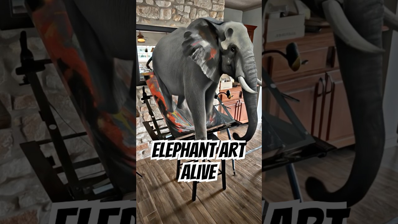 AlanArtStudio:  Elephant Art Comes to Life   