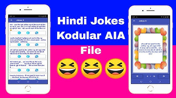 How to Create Jokes App without Coding | Kodular AIA Download Tach Babu