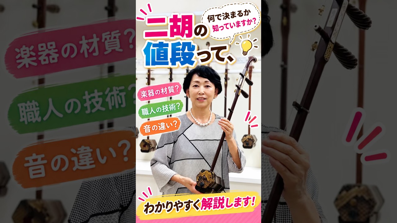 二胡の値段は何で決まる？初心者が後悔しない選び方｜木材・錦蛇皮