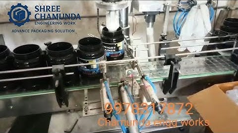 Protein powder filling machine | Powder filling, capping, sealing machine | Powder filling machine |