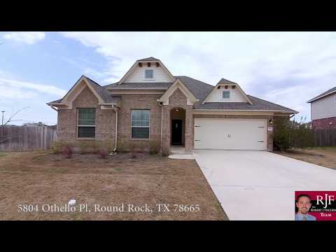 5804 Othello Pl, Round Rock, TX home video tour