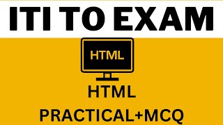 ITI TO COPA | HTML FOR ITI TO | HTML FOR COPA EXAM | HTML MCQ | HTML ITI TO COPA | ITI TO | COPA