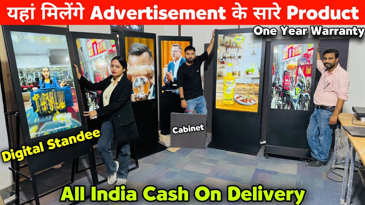 Digital Standee Direct From Manufacturer | With one Year Warranty | 