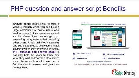 Get top rated Answer clone | PHP question and answer scripts from PHP Script Directory