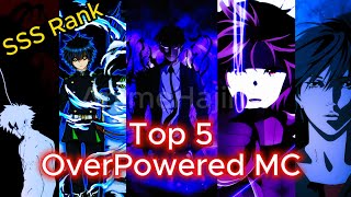 Top 5 Anime Where MC is Overpowered Part-2! Review in Hindi