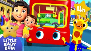 Baby Bus Ride! Max Meets Giraffe Bus Driver | ⭐ Baby Songs | Little Baby Bum Popular Nursery Rhymes screenshot 4