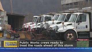 Public Works Crews Ready To Treat The Roads Ahead Of This Storm
