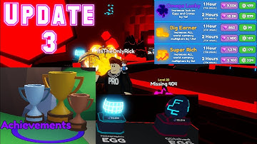 NEW LAYER, ACHIEVEMENTS & BOOSTS! Roblox Mining Simulator 2