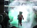 Stanley c panther of florida panthers makes his entrance at wawa mascot games