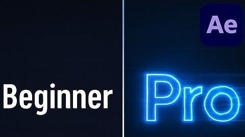 Adobe After Effects Text Animation: Beginner vs Pro Techniques (Step-by-Step Tutorial)