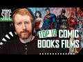 Which is the best xmen movie which dc titles make it  top 10 comic book films film