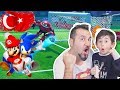 MARIO VE SONIC TÜRK OLDU! TAKIMLAR OLİMPİYATLARDA FUTBOL MAÇI! | MARIO VE SONIC AT THE OLYMPIC GAMES