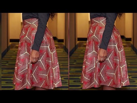 Video: How To Cut A Half-sun Skirt