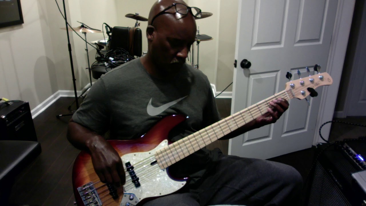 EWF Can't Hide Love Bass Cover YouTube