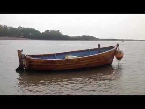 Traditional clinker boat - YouTube