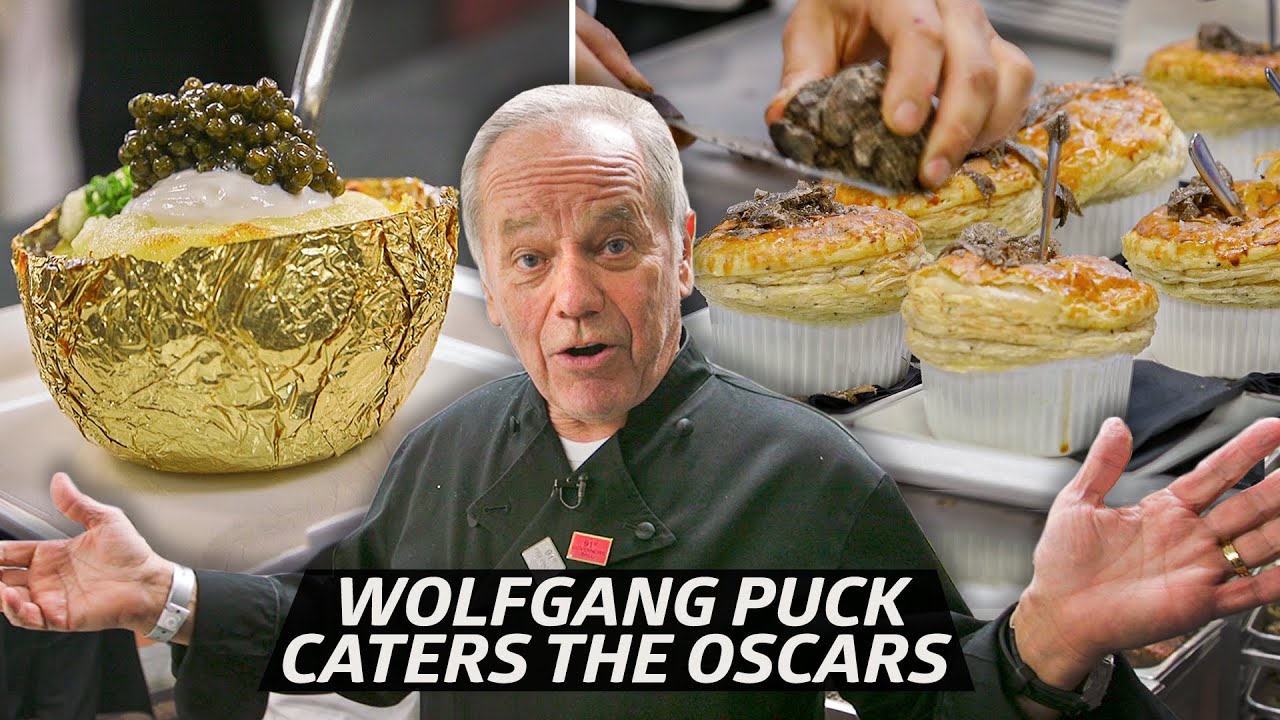 ⁣How Chef Wolfgang Puck Serves 25,000 Dishes at The Oscars Every Year — Mise En Place