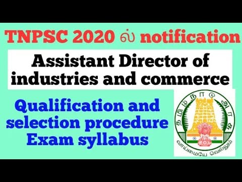 TNPSC Assistant Director