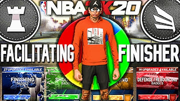 MADE A FACILITATING FINISHER BUILD WITH THE GREEN AND RED PIE CHART! NBA 2K20 BEST LOCKDOWN BUILD