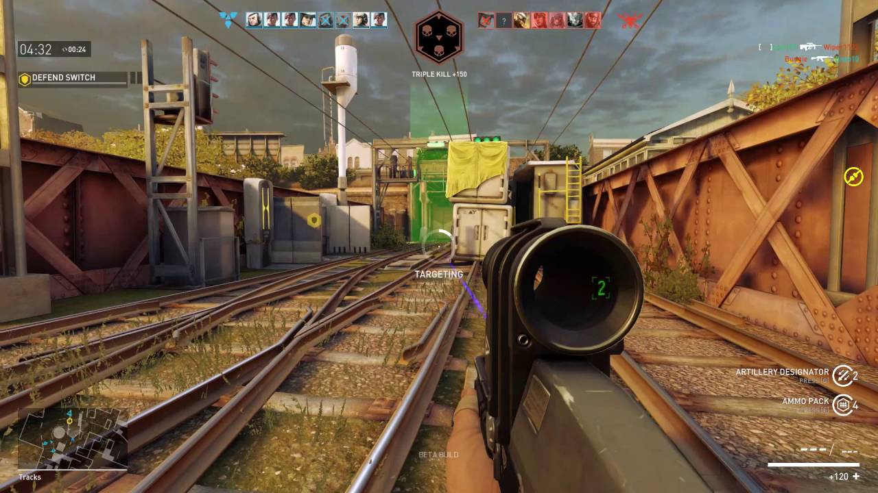 Dirty Bomb - God Like Arty on TrainYard