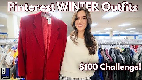 Thrifting Pinterest Winter Outfits on a $100 Budget!