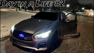 Infiniti Q50 POV Drive | Day In A Life #2 (Racing a Cop!)