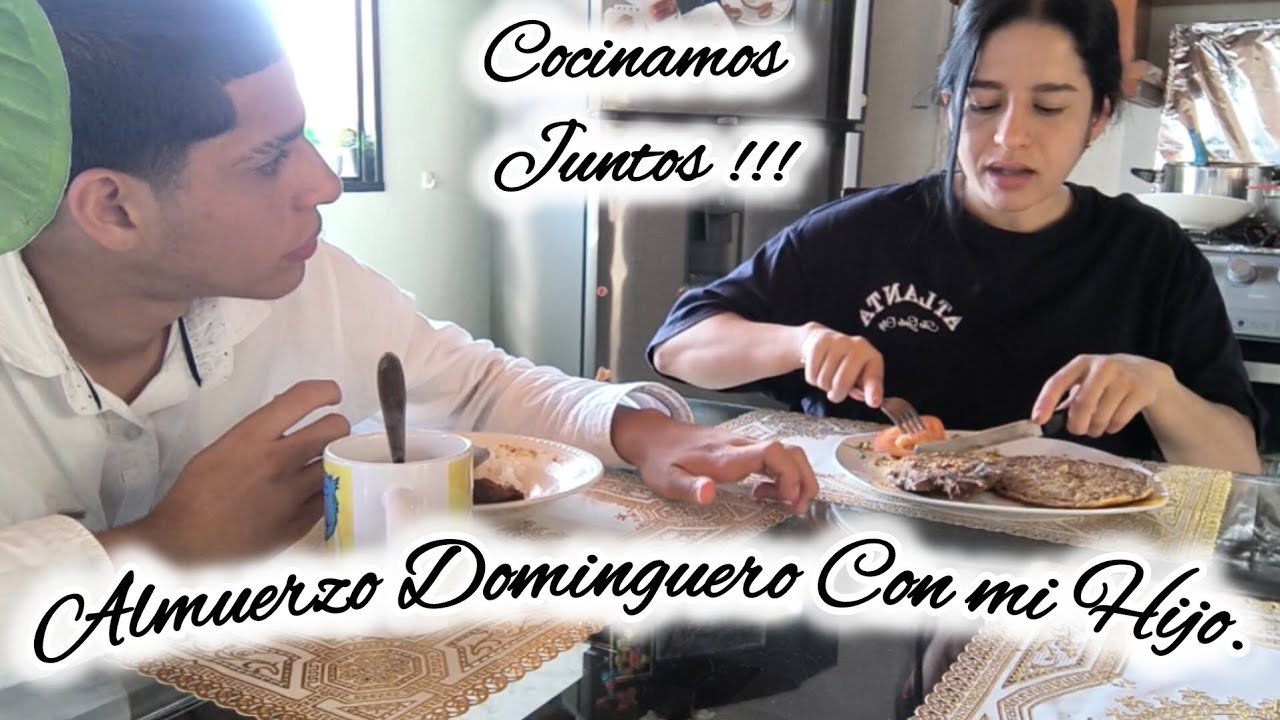 ALMUERZO DOMINGUERO CON MI HIJO/HIGADO ENCEBOLLADO/TORTILLA DE BRÓCOLI/#cocina #vlogs #familia #tips