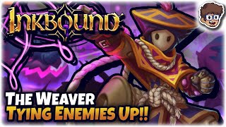 The Weaver, Tie Up Enemies With Magic!! | Monster Train Dev's New Roguelike | Inkbound: Early Access
