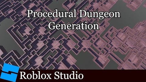Procedural dungeon generation systems. Roblox studio Tutorial.