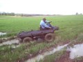 M 274 Mule in mud ruts