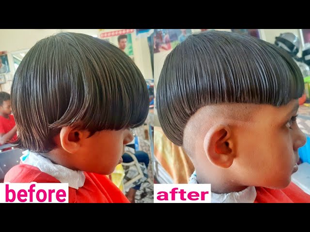 Beautiful hair cutting for little girls | mushroom haircut for girls  2020|বেবি কাটিং 2020 | - YouTube
