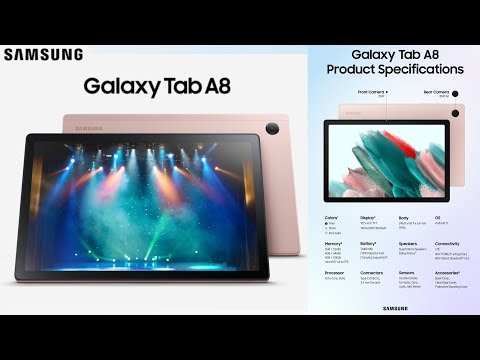 SAMSUNG Galaxy Tab A8 10.5 2021 official specification More Screen More Power and More Performance