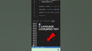 Go lang vs C language speed test 😱 shocking result #shorts #golang #c #coding