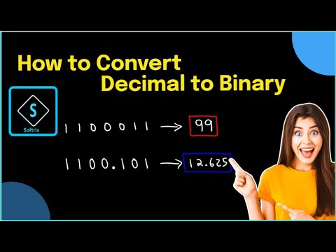 How to Convert Decimal to Binary New 2022 ?| Softrix - YouTube