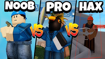 NOOB vs PRO vs HACKER in ARSENAL!