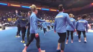 Watch UCLA women's gymnastics compete in VR180