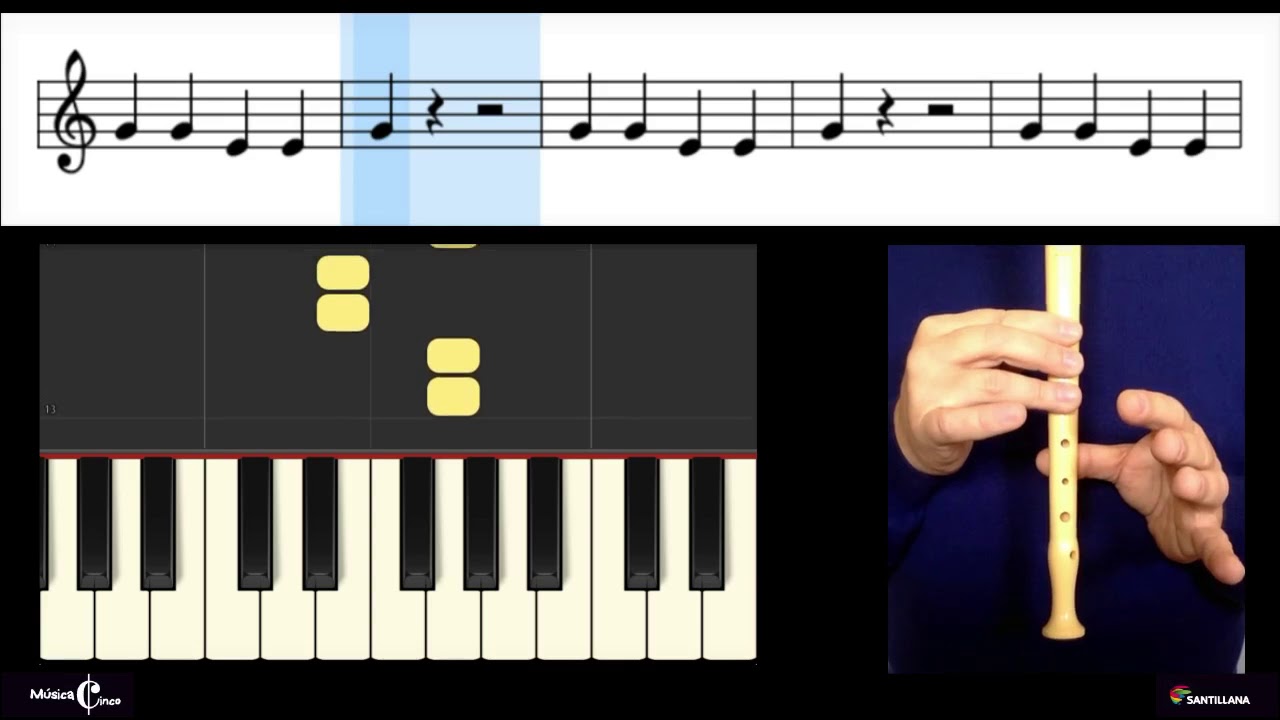 Sol Mi Blues - Peça para flauta de bisel, de José Carlos Godinho